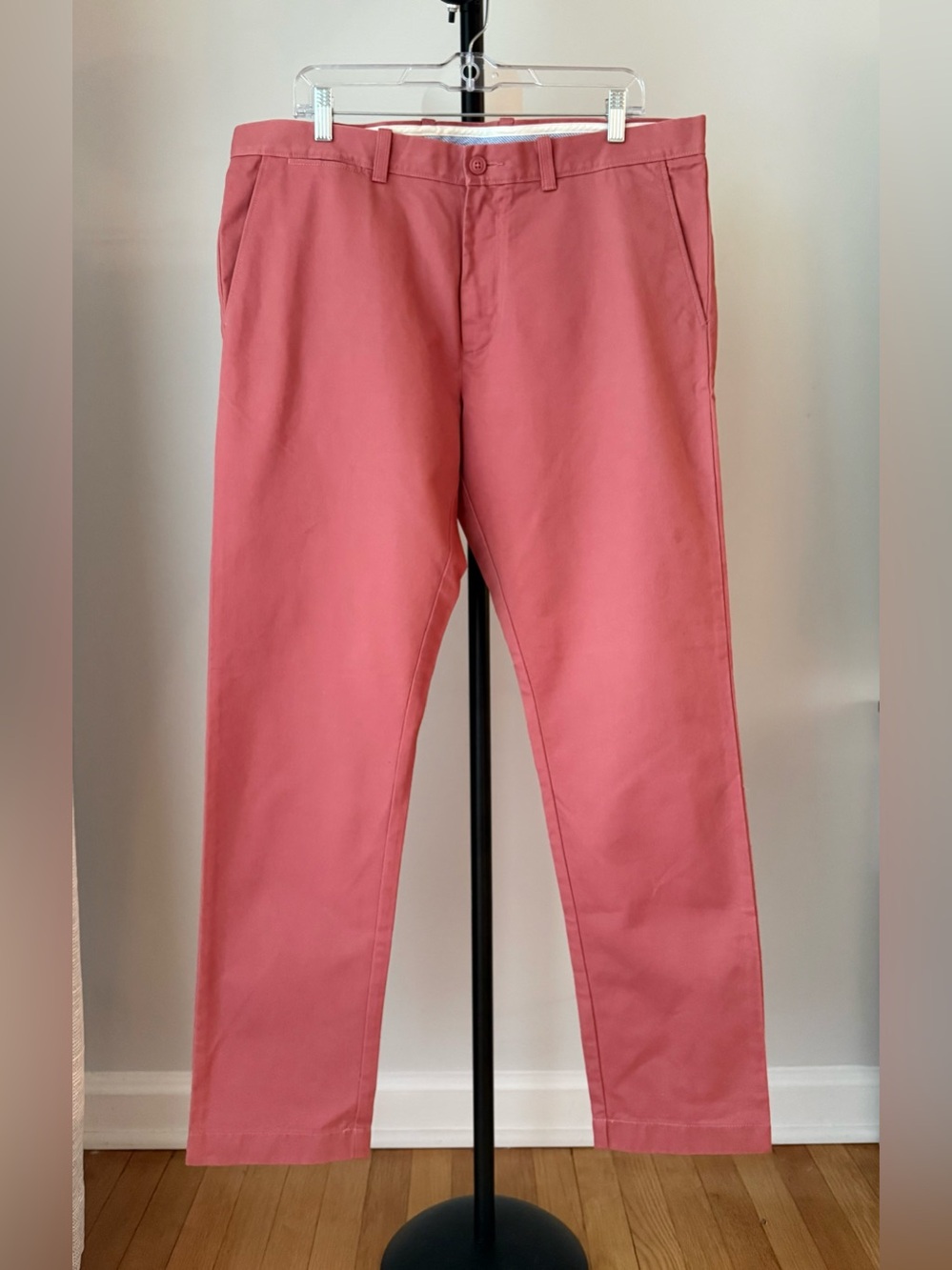 J.Crew Essential 484 Slim Fit Chino Pants Men’s 36x32 Smoke Red NWT